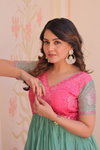 Ka 1169 Gold Crush With Embroidered Work Gown Wholesalers In Delhi